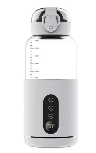 Wireless Charging Portable Milk Warmer (One Set)