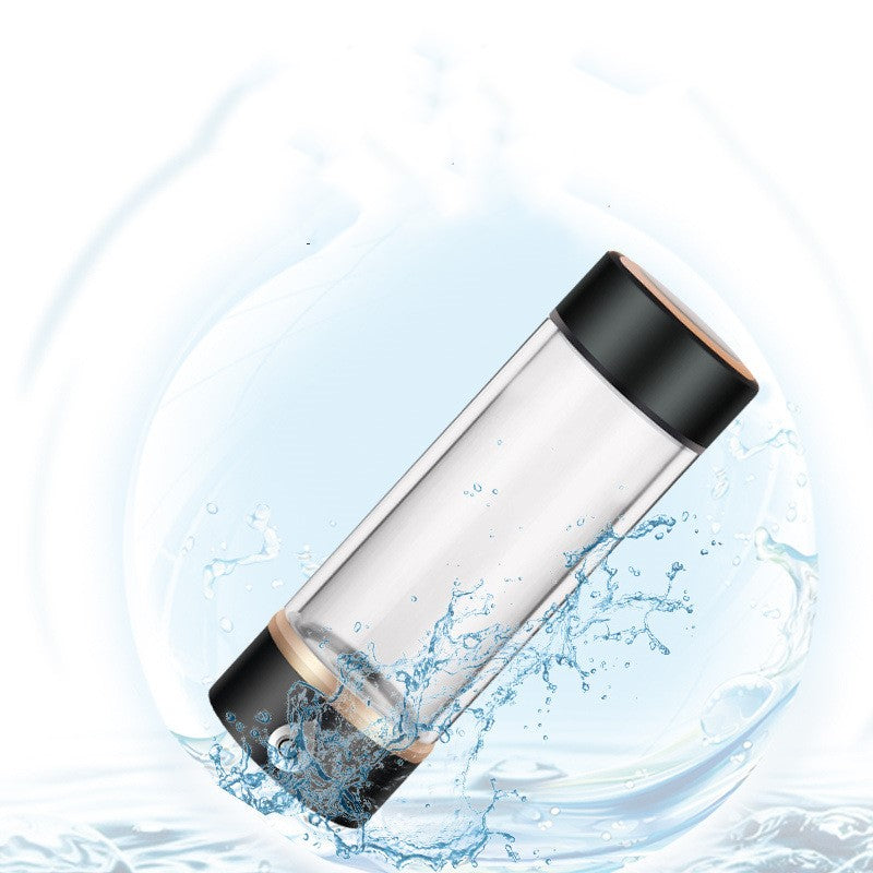 5th Gen Quantum Hydrogen Water Cup with Glass Design