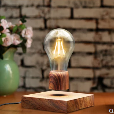 Floating Wireless Conduction LED Lamp - Desktop Decor