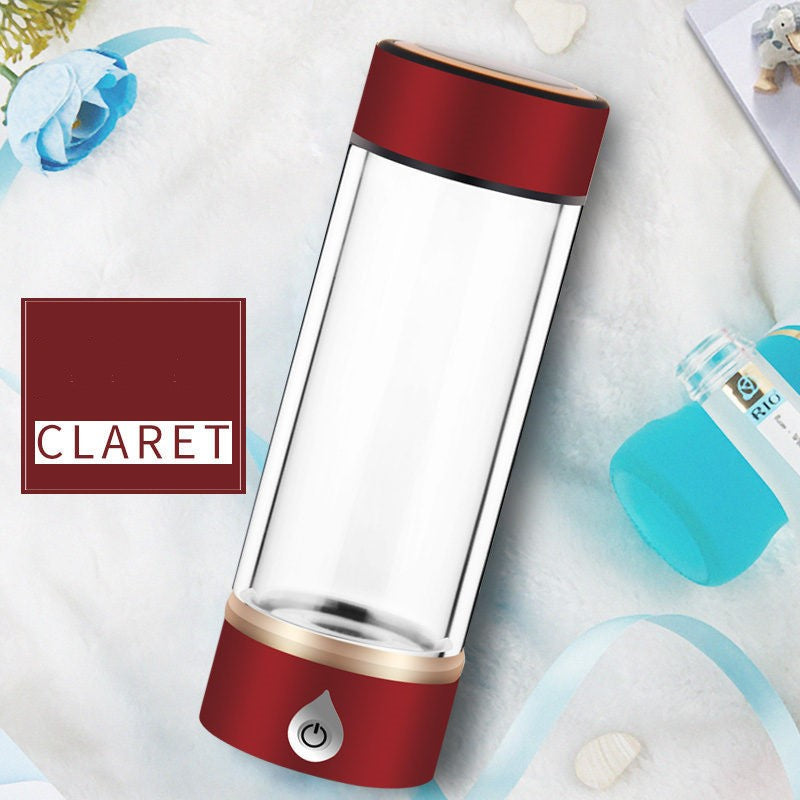 5th Gen Quantum Hydrogen Water Cup with Glass Design