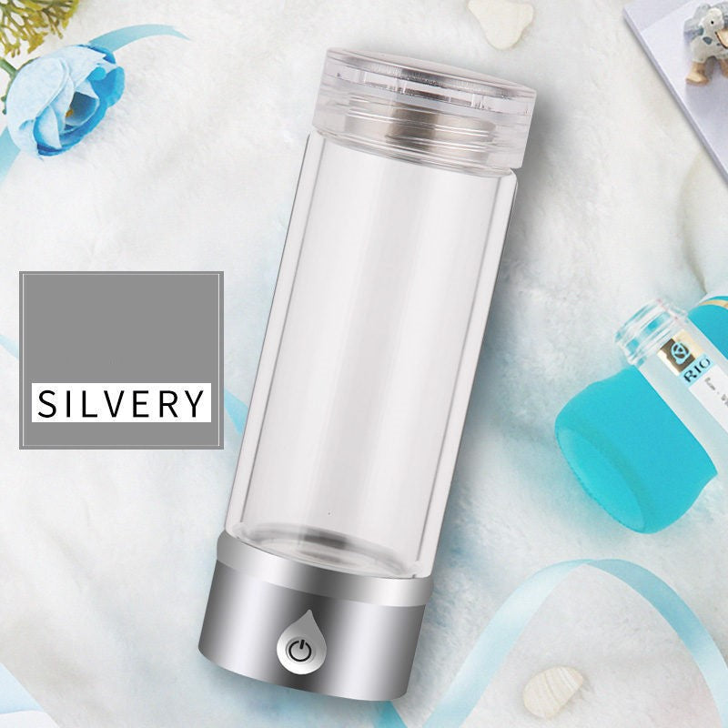 5th Gen Quantum Hydrogen Water Cup with Glass Design